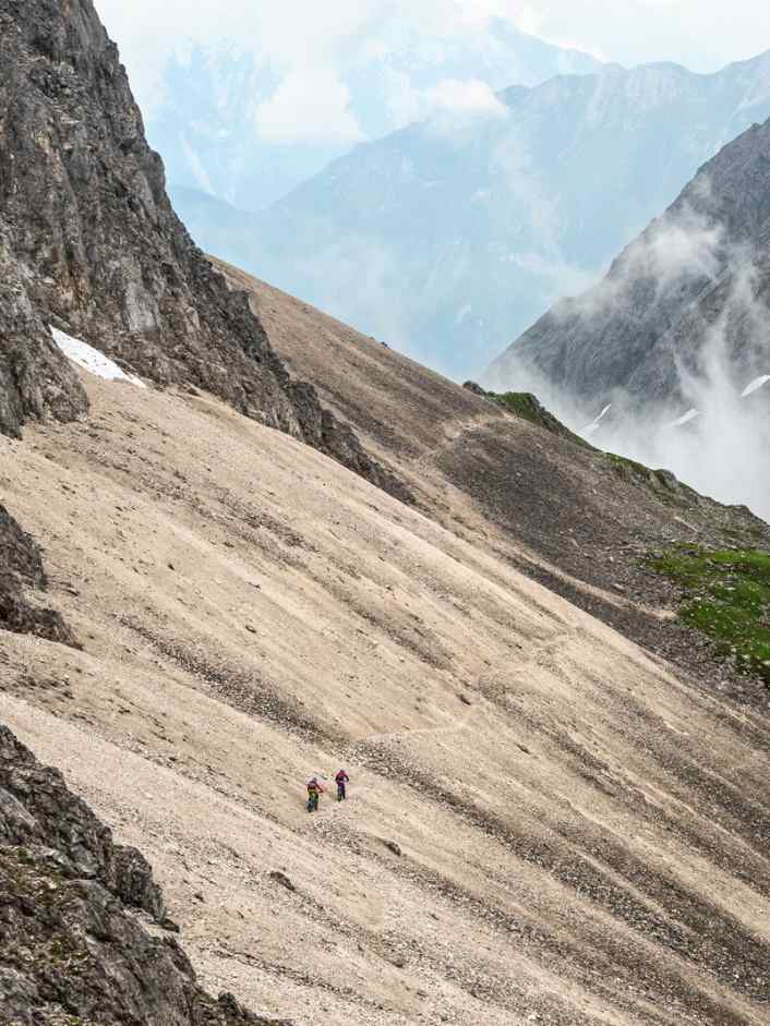 2 Frauen auf den Wetterstein Trails