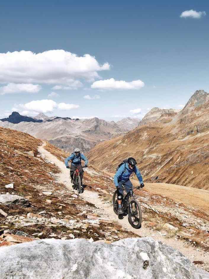 Supertrail über Galtür - Wüstenerfahrung am Muttenjoch