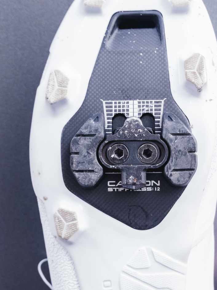 Gravelschuh mit optimierter Kraftübertragung