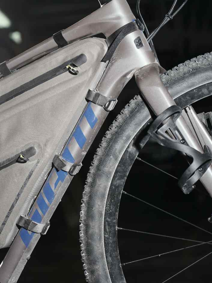 The Decathlon Rockrider frame bag put to the test