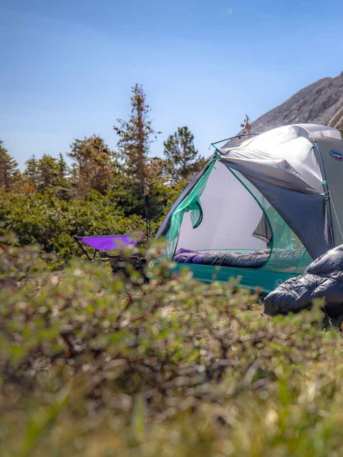 Bikepacking-Unterkunft leicht und handlich