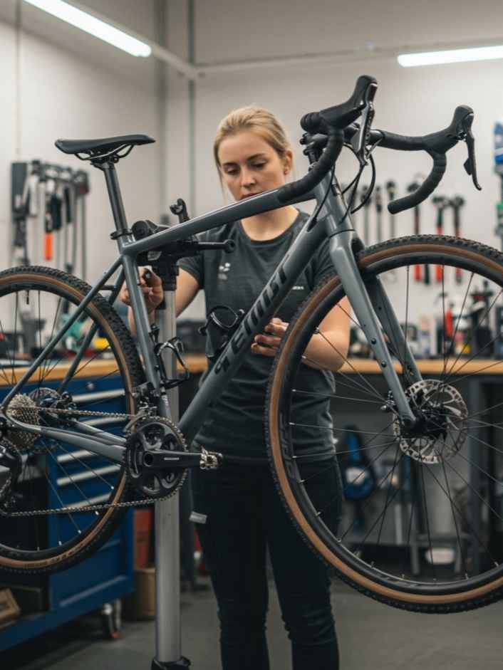 Nur 32 % nutzen den Fahrrad-Service in der Werkstatt
