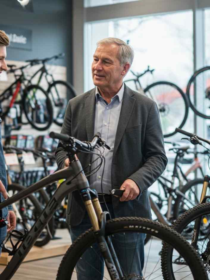 Find last year's bikes and negotiate cleverly in the shop