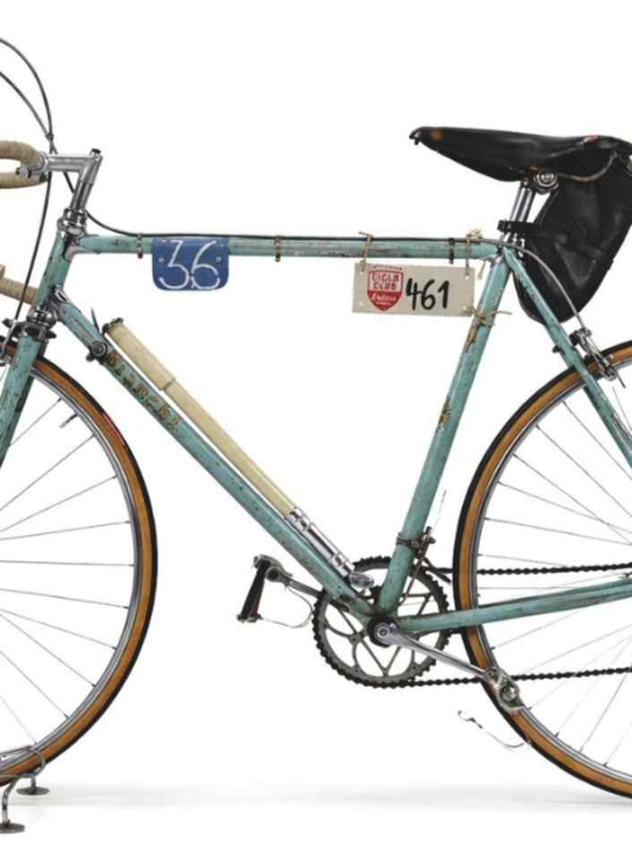 Vente aux enchères de vélos de course historiques
