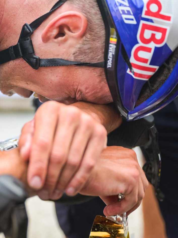 Evenepoel gewinnt auf Plateau de Solaison vor Pogacar