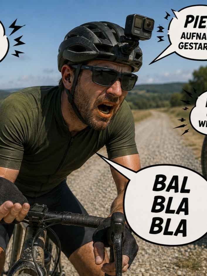 Warum müssen elektronische Geräte die Radfahrt stören?!