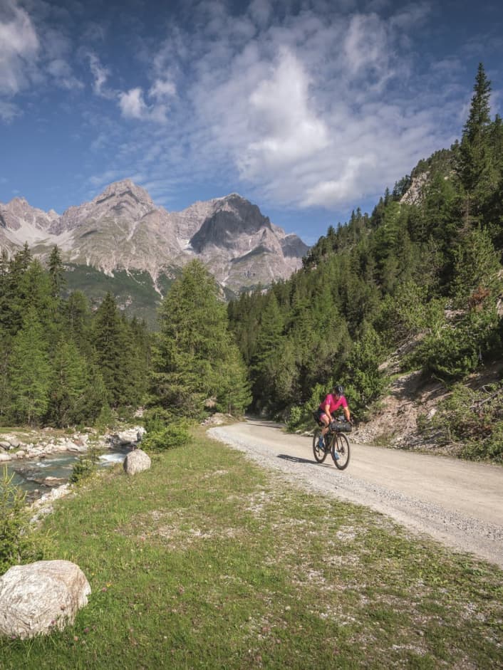 In sechs Tagen mit dem Gravelbike durch Trentino-Südtirol