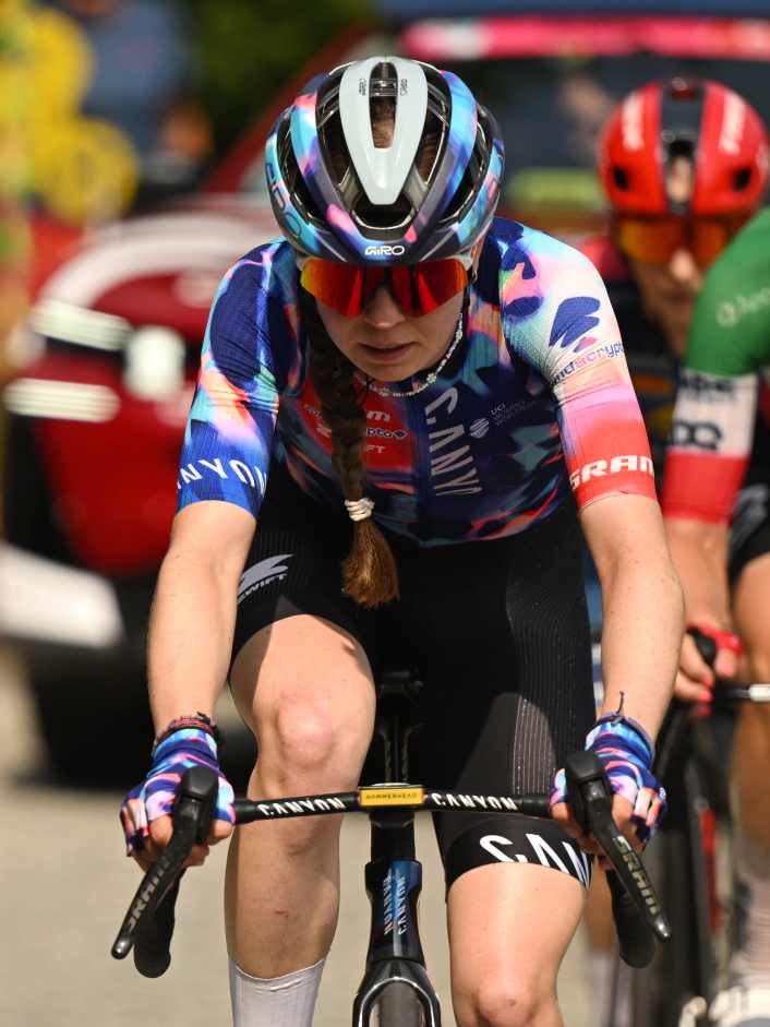 Le point d'exclamation d'Antonia Niedermaier au Giro d'Italia Women