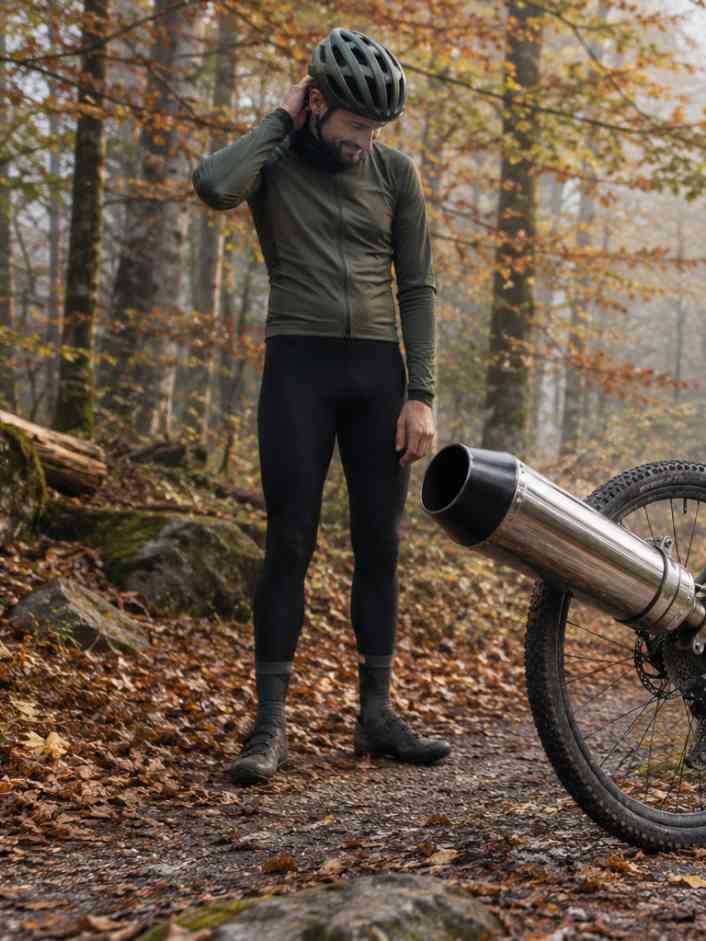 The sports exhaust for cyclists with a need to show off