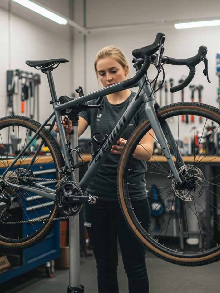 Nur 32 % nutzen den Fahrrad-Service in der Werkstatt