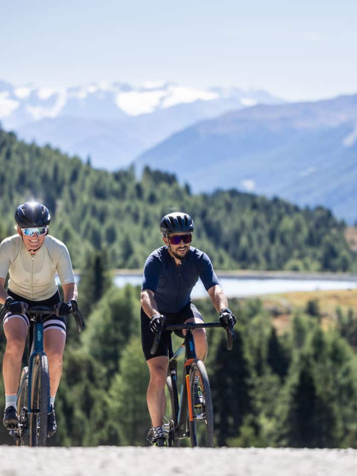 New gravel bike event at Lake Reschen