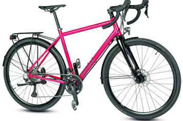 Das voll ausgestattete Contoura Fe-14 Gravelbike im MYBIKE-Test