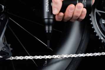 Das Bike trocken föhnen