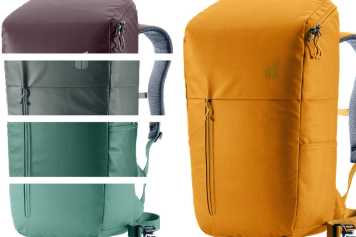 Nachhaltiger Rucksack aus Produktionsüberschüssen