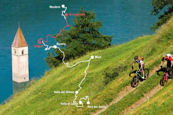 Etappe 2 der Jubiläumsroute zum Nachfahren