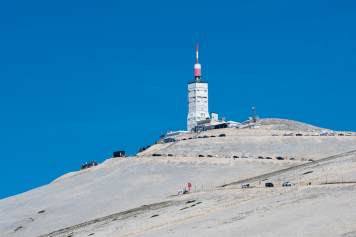 Gipfeltreffen am legendären Mont Ventoux