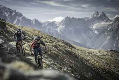 Biken in der Dolomitenregion Drei Zinnen