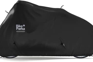 Wetterfeste Hüllen für Longtail-Lastenräder von BikeParka