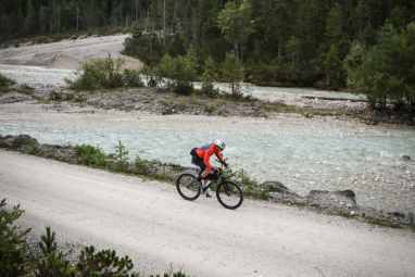 Unterwegs auf dem Singlespeed-Mountainbike