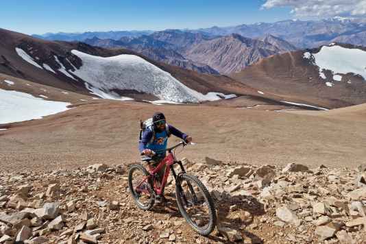 Cerro Mercedario: Downhill von 6770 m Höhe