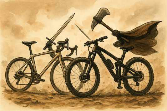 Gräbt das Gravelbike dem Mountainbike das Wasser ab?