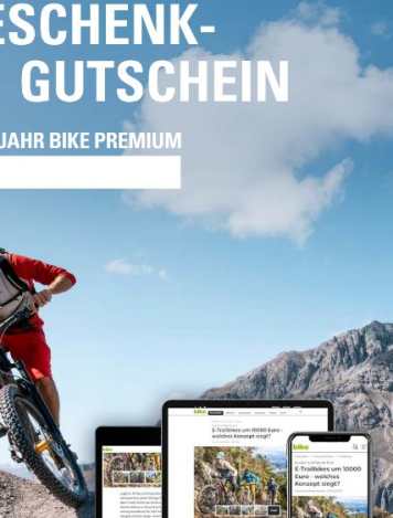 Spontanes Weihnachtsgeschenk gesucht? Jetzt BIKE Premium verschenken