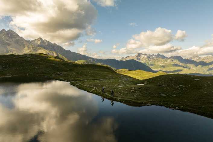 Die wilde Natur hinterm Splügenpass