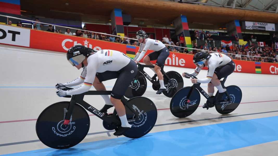 Bahnrad-WM in Chile - Deutsche Teams bei Bahnrad-WM bisher ohne Medaillen
