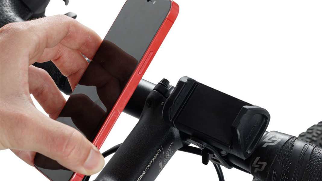 Neue Smartphone-Halterung fürs Fahrrad