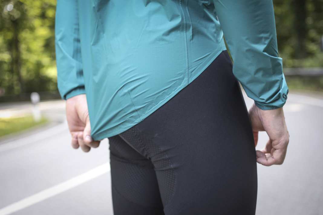 Highend-Regenjacke für Cross-Country-Racer