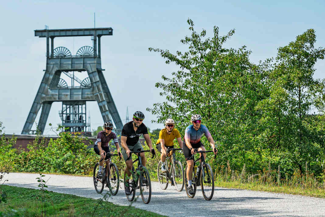 Das Gravel-Event auf Zeche Ewald in Herten