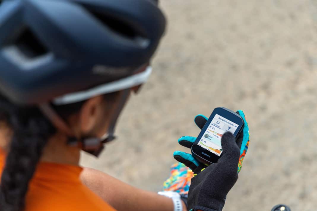 Kompakte Radcomputer mit LCD-Display