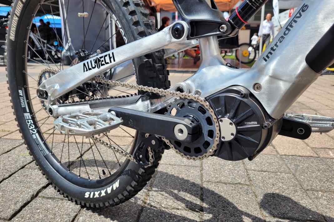 E-Motor mit integriertem Schaltgetriebe aus Schottland