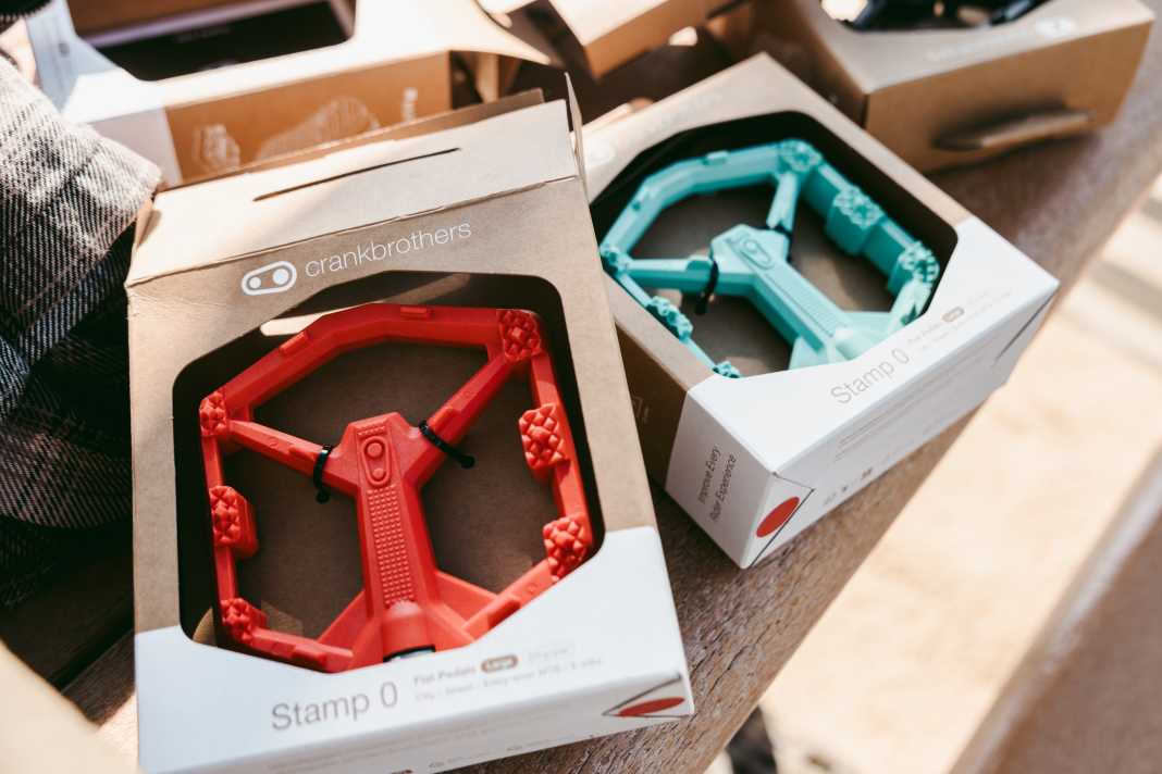 Crankbrothers Stamp 0 Pedalen - bunt, konkav, neu