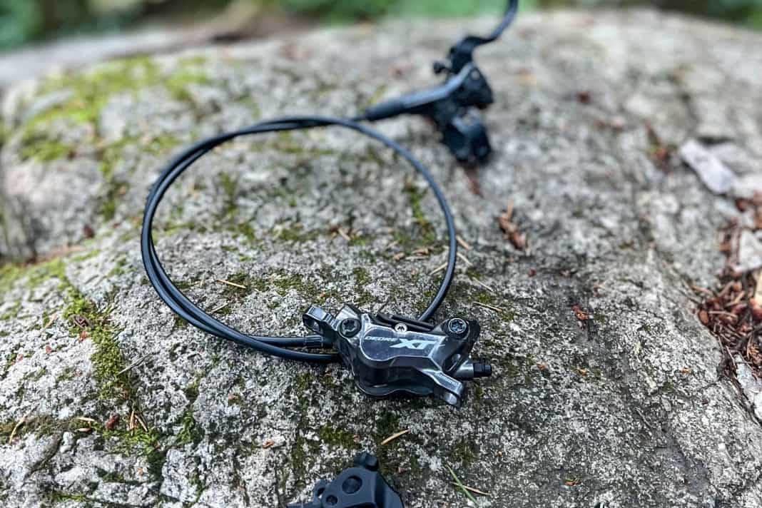 Shimano XT Bremse - dünn und fragil