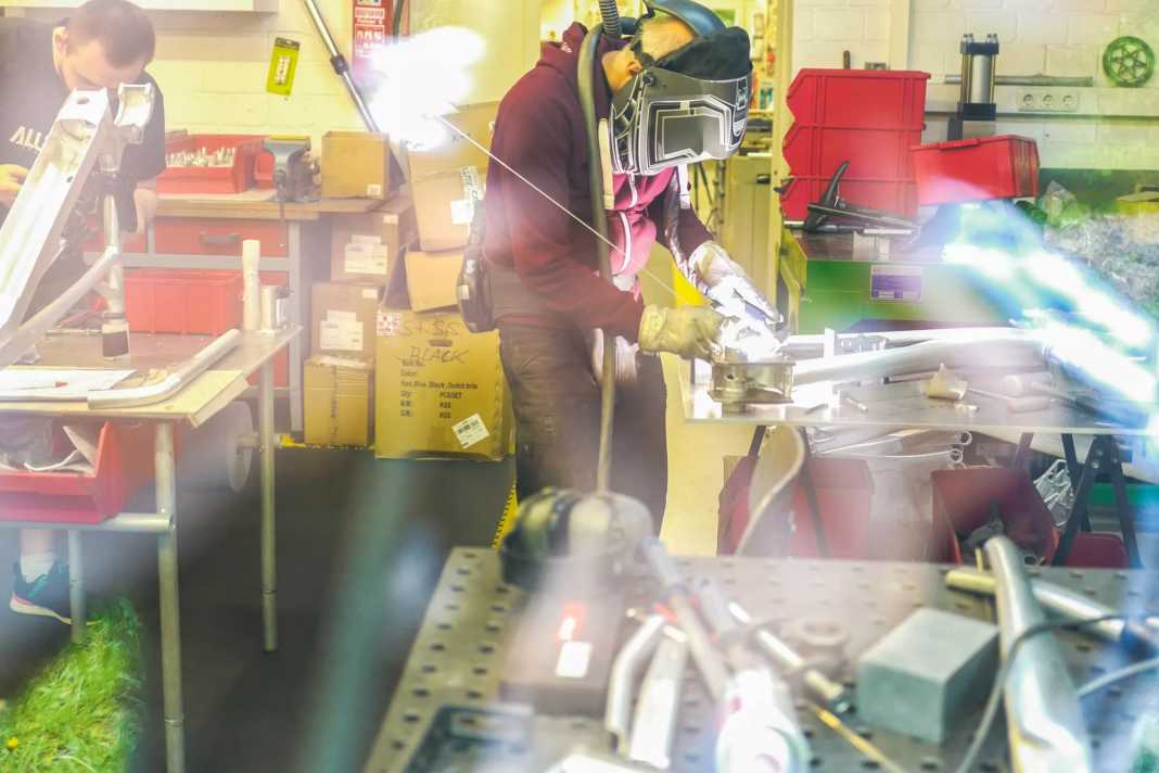 Alutech baut den Rahmen für das Europa-Bike