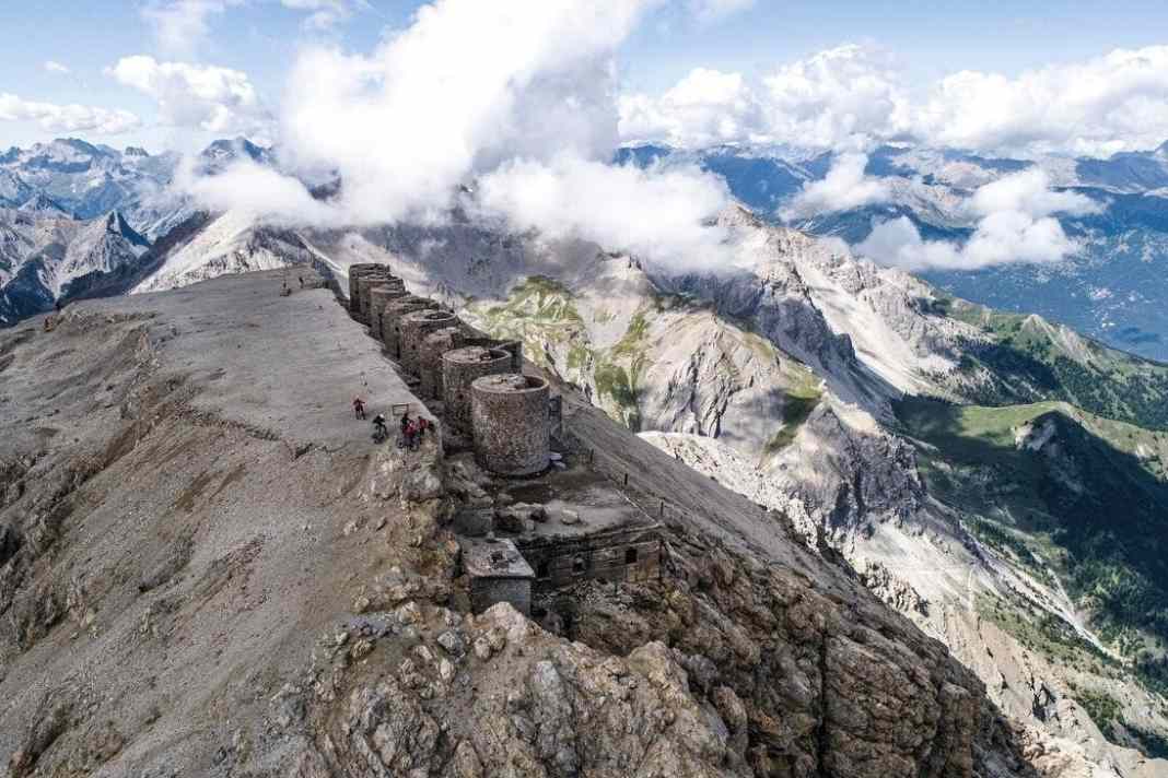 Auf den Gipfel des Mont Chaberton