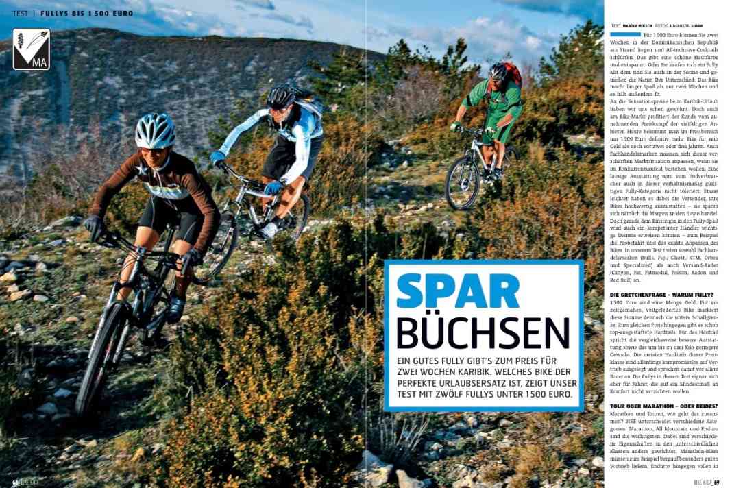 Fullys bis 1500 Euro