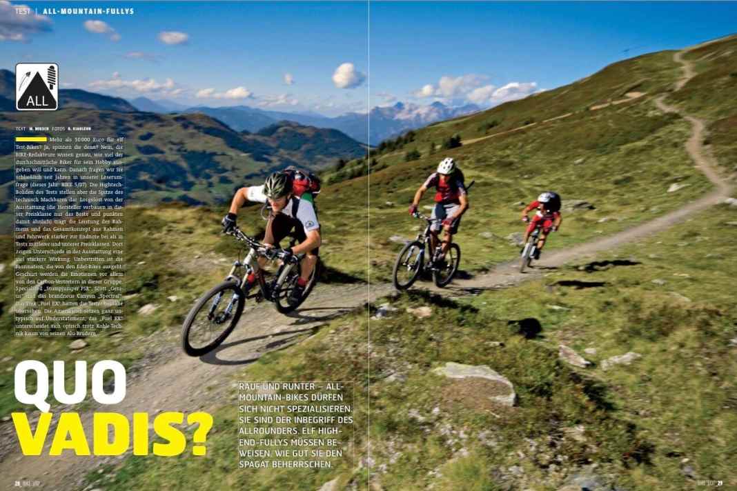 All-Mountain-Fullys (High-End-Bikes)