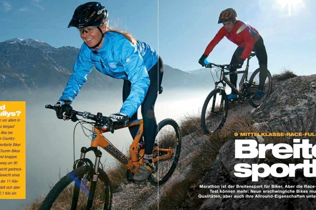 Race-Fullys für den Breitensport