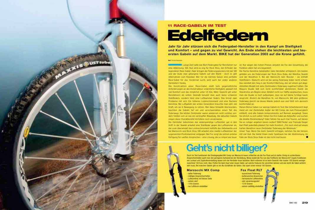 Race-Federgabeln
