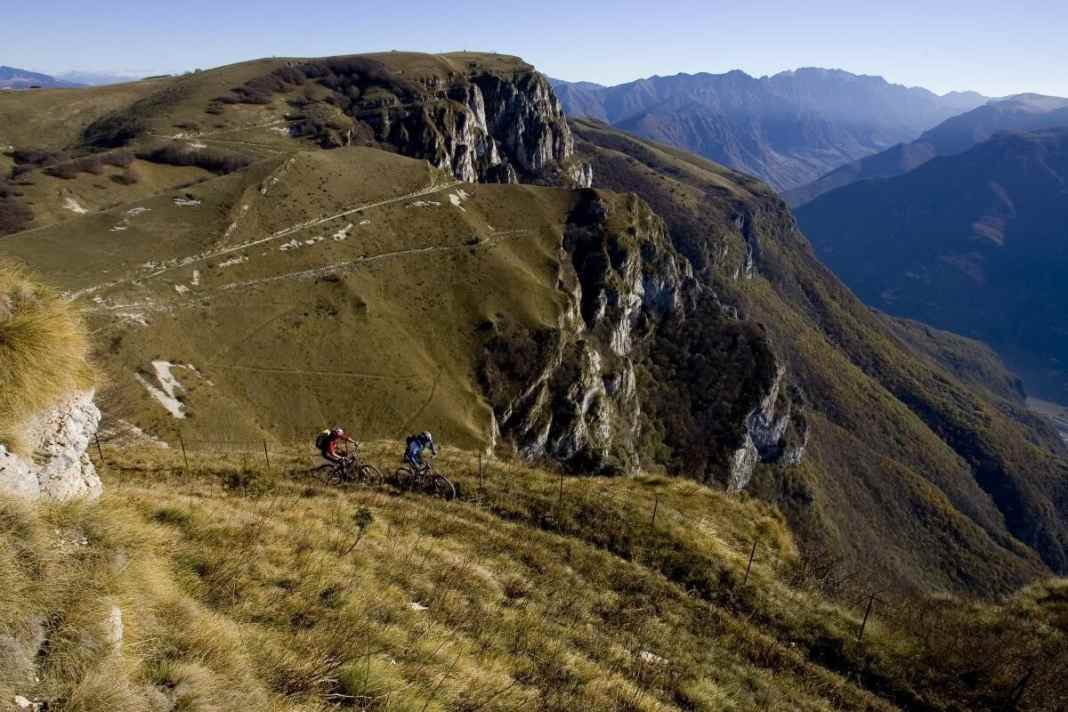 Militär-Trails am Monte Baldo
