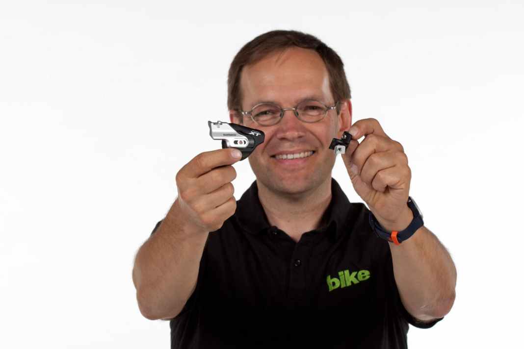 Montage der Shimano I-Spec-Schelle