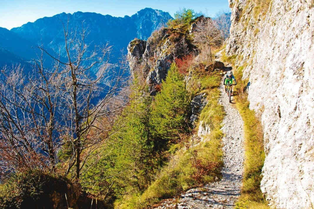 Alte, unberührte Trails am Gardasee – neu entdeckt