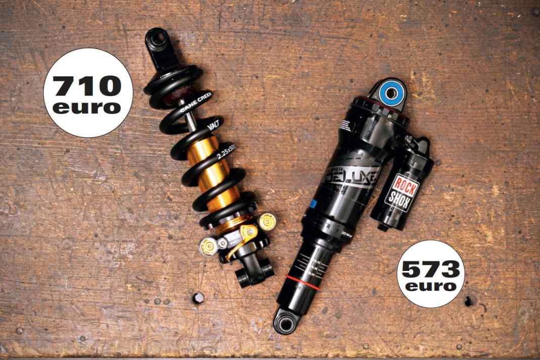 Cane Creek Stahlfeder gegen RockShox Luftdämpfer