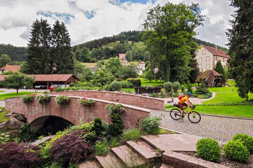 Zwei sportliche Radtouren in den Nordvogesen