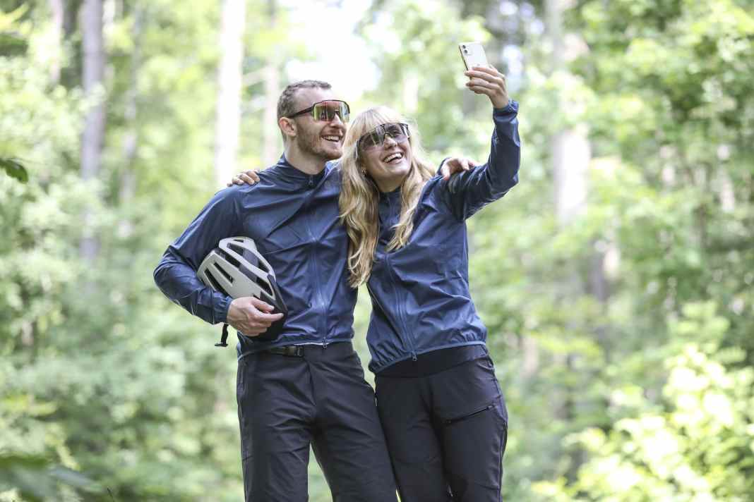 Leichte Regenjacke für Radfahrer im Test
