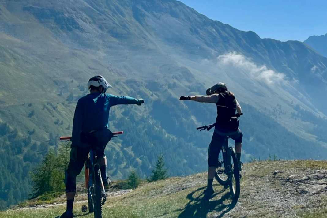 Das ist unser Team Diasporal Alpen Challenge für das Abenteuer Transalp