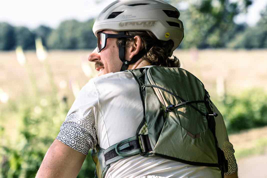 Westen-Rucksack für Gravelbike und MTB-Touren