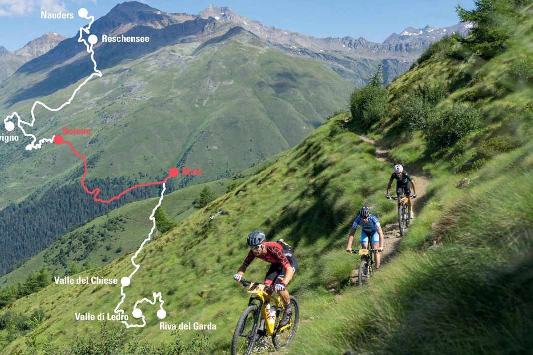 Etappe 4 der Juiläumsroute zum Nachfahren